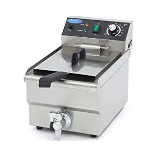 Maxima Frituurpan - 10 L - 1 Mand - Met Tapkraan
