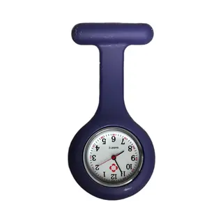 Fako® - Verpleegstershorloge - Zusterhorloge - Verpleegster Horloge - Siliconen Uni - Donkerpaars
