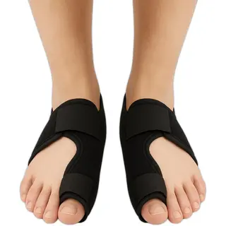 Trebin Hallux Valgus Grote Teencorrector – Teenspreider Met Spalk – Set Van 2 – Verstelbaar – One Size – Voor Linker- En Rechtervoet