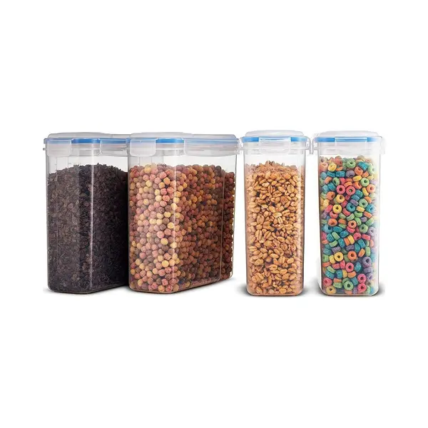 Buddley Voercontainer | Set 4 X 2, 5L | Voedercontainer | Kattenvoercontainer | Voercontainer Kat | Voercontainer Konijn | Voercontainers | thumbnail