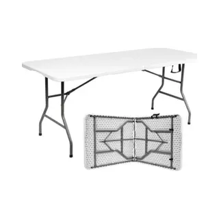 Livista® Klaptafel - Inklapbare Tafel - 180 X 70 Cm - Vouwtafel - Antislip En Weerbestendig - Wit
