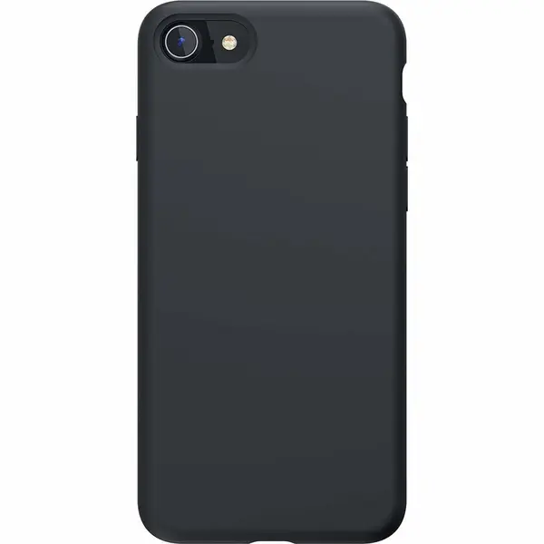 ShieldCase Silicone Case Geschikt Voor Apple IPhone 7 / 8 Hoesje - Optimale Bescherming - Perfecte Pasvorm - Tpu Materiaal - Zwart thumbnail