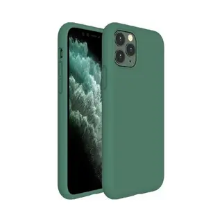 ShieldCase Silicone Case Geschikt Voor Apple IPhone 11 Pro - Optimale Bescherming - Siliconen Hoesje - Backcover - Groen