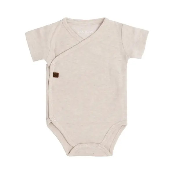 Baby's Only Rompertje Melange - Warm Linen - 44 - 100% Ecologisch Katoen - Gots thumbnail