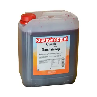 Slushsiroop Cassis - Tank Met 5 Liter - Vorselaars - MilaNNE