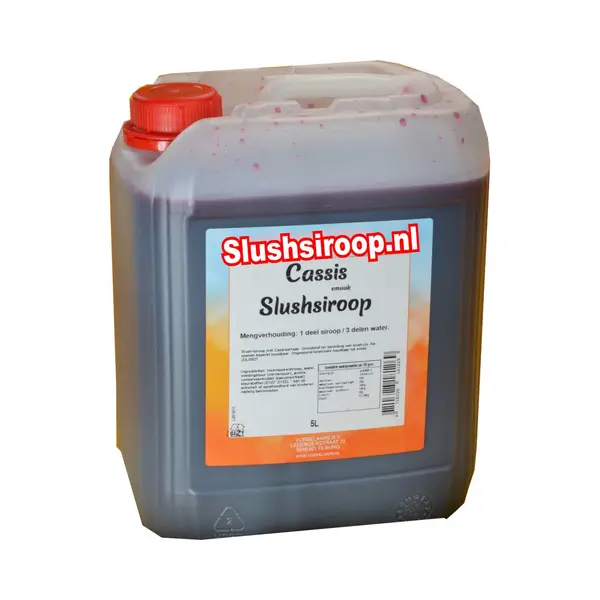 Slushsiroop Cassis - Tank Met 5 Liter - Vorselaars - MilaNNE thumbnail