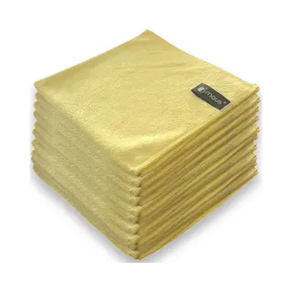 Maus Microvezeldoekjes Professional - Geel - 10 Stuks - 40x40cm - Zonder Schoonmaakmiddel Effectief