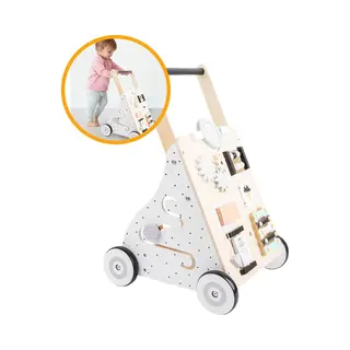 Miro. Miro® Baby Walker - Loopwagen Baby Kinderen - Educatief - Houten Speelgoed - Leren Lopen - Speelgoed 0 Tot 2 Jaar - Anti Slip Wieltjes