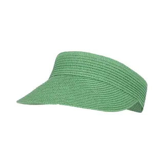 Sarlini Zonneklep - Zonnehoed - Strandhoed - Heren - Dames - Gevlochten Papierstro - Groen
