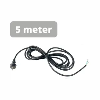 Proventa Universele Buitenkabel 5 Meter Met Eu Plug - H07RN-F 3G1.0 Mm_ Kabel - IP44