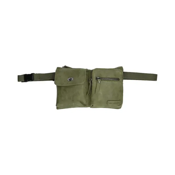 Heuptas Bicky Bernard - Heuptas - Fanny Pack - Heuptasje - Heuptasje Dames - Heuptasje Heren - Heuptas Festival - Wdl - 3185 - Groen/Olijf - thumbnail