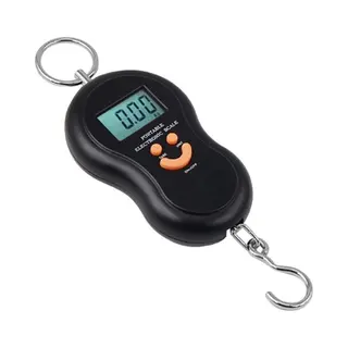 Digitale Bagage Weegschaal Met Weeghaak - Max. 45 Kg - Zwart - Digitaal - Kofferweegschaal - Hangweegschaal - Bagageweger