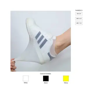 Overschoenen Waterdicht - Wit - Maat L 40/46 - Siliconen Overschoenen - Overschoenen Zwembad - Schoenovertrek Herbruikbaar - Schoenbeschermers -