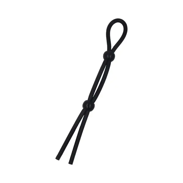 Siliconen Dubbele Lasso Cockring - Penisring - Cockring Voor Mannen - Cockring Lus - Verstelbare Cockring thumbnail