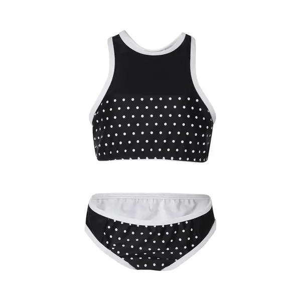 La V Bikini Sport Retro - Zwarte Stippen 140-146 thumbnail