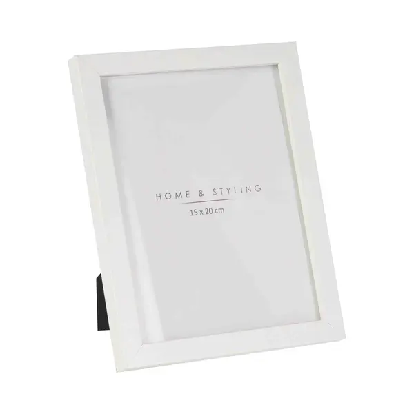 Home & Styling Fotolijstje - Wit - Kunststof - Voor Foto Van 15x20cm thumbnail