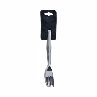 Excellent Houseware Taart/gebak Vorkjes - 6x Stuks - Zilver - Rvs - 12 Cm - Verjaardag/feest Vorkjes