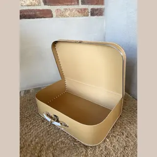 Koffertje Karton Bruin Maat L