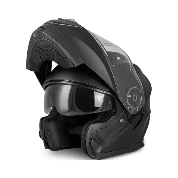 Vinz Santos Klapphelm Mit Sonnenblende | Ece 22.06 & Pinlock Vorbereitet | Motorrad Helm Integralhelm | Motorradhelm Klappbar | In Gr. Xs-Xxl - Matt thumbnail