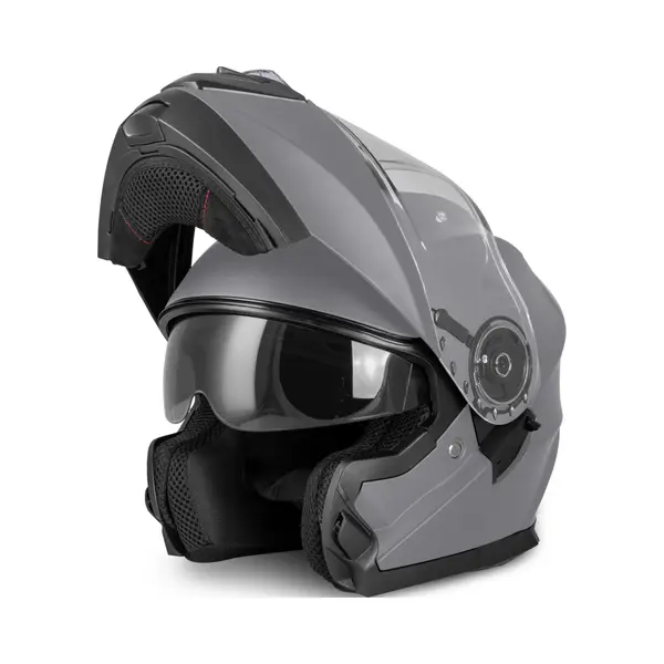 Vinz Santos Klapphelm Mit Sonnenblende | Ece 22.06 & Pinlock Vorbereitet | Motorrad Helm Integralhelm | Motorradhelm Klappbar | In Gr. Xs-Xxl | thumbnail
