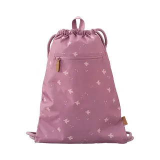 Fresk Zwemtas Meisjes – 38 X 27 Cm – Gymtas – Waterafstotende Strandrugzak Voor Kinderen – Zwemzak Met Ophanglus – Paars - Swallow