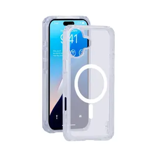 SoSkild Apple IPhone 16 Defend Case Magnetic Ring Transparent (Apple IPhone 16), Smartphone Hülle, Transparent