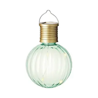 Lumineo Solar Lampion Voor Buiten - Led - Groen - 11 Cm - Buitenverlichting
