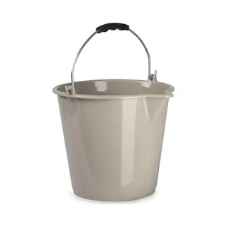 PlasticForte Emmer - Taupe - 9 Liter - Schoonmaak Emmer - Met Schenktuit