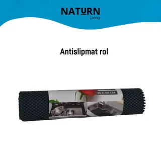 Naturn Living Antislipmat Rol | 150 X 30 Cm | Multifunctionele Antislipmatten | Grijs