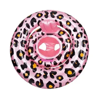 Swim Essentials Baby Float - Panterprint Rose - Zwemtrainer