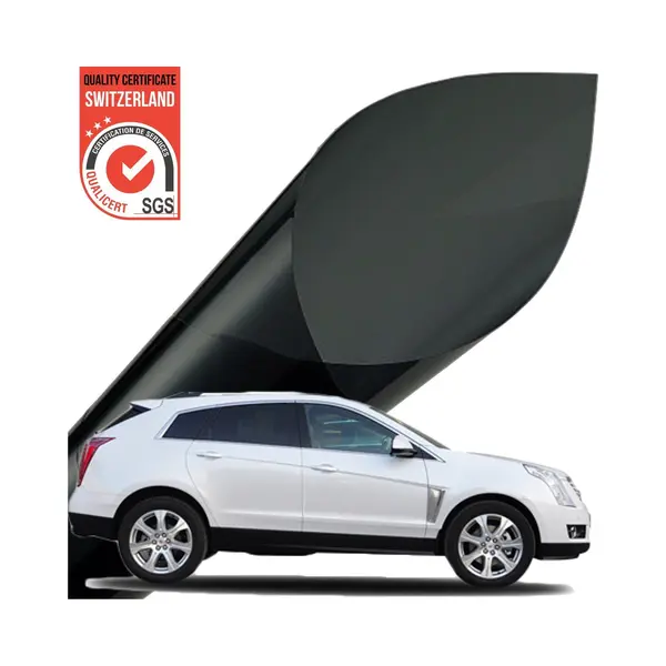 Homewell Auto Raamfolie Hr++ - Zonwerende Verduisterende Folie - 10% Lichtdoorlatend - 75x300 Cm thumbnail