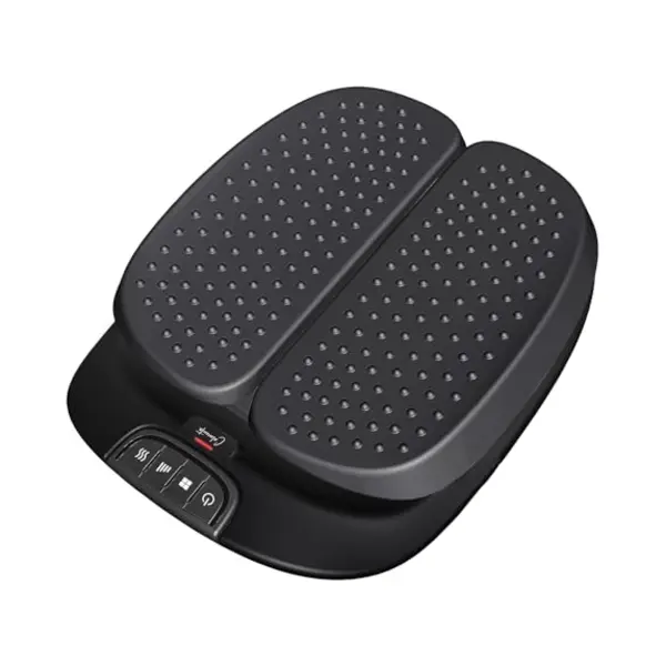 Calmenta® Vibrationsplatte Fußmassagegerät Mit Wärme – Durchblutungsgerät Für Füße Und Beine – 3 Programme & 3 Intensitätsstufen – thumbnail