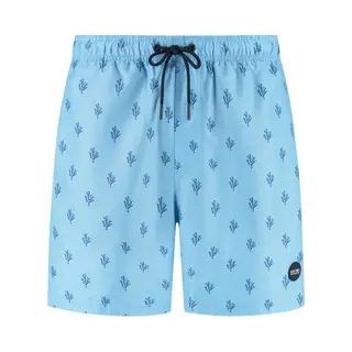 Shiwi Men Mike Swim Shorts 7 Inch Sketched Coral