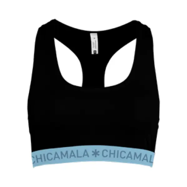 Muchachomalo Chicamala - Racerback - Bh Zonder Beugel - Racerback Top - Meisjes Ondergoed - Ondergoed- 95% Katoen - Bh Dames - Kinderkleding- Maat 104 thumbnail