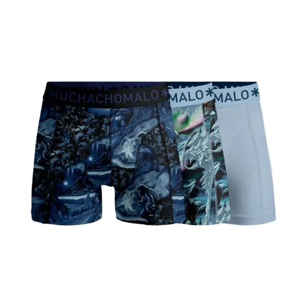 Muchachomalo – Boxershorts Boys – 3 Pack – Jongens Ondergoed – 95% Katoen – Maat 146/152 thumbnail