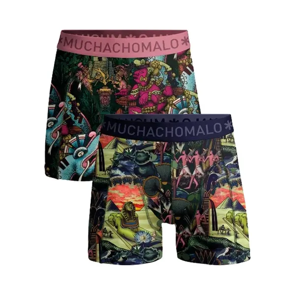 Muchachomalo – Boxershorts Boys – 2 Pack – Jongens Ondergoed – 95% Katoen – Maat 104 thumbnail