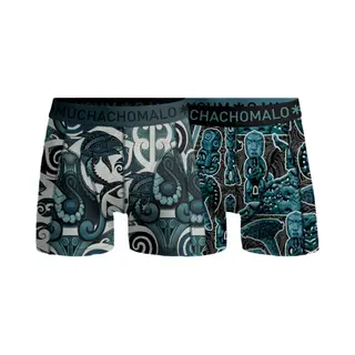 Muchachomalo – Boxershorts Boys – 2 Pack – Jongens Ondergoed – 95% Katoen – Maat 146/152
