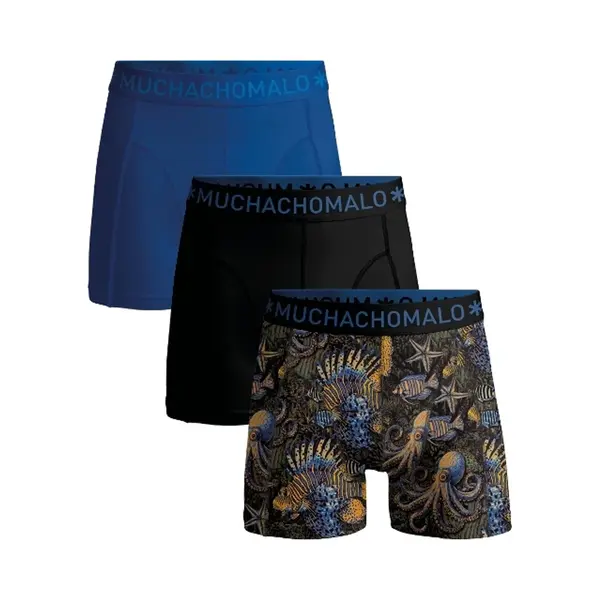 Muchachomalo – Boxershorts Boys – 3 Pack – Jongens Ondergoed – 95% Katoen – Maat 176 thumbnail