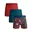 Print/Blauw/Rood
