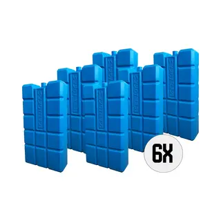 Dula Koelelementen Voor Koelbox - Blauw - 6 Stuks - 750 Gram - 20x10, 5x4cm