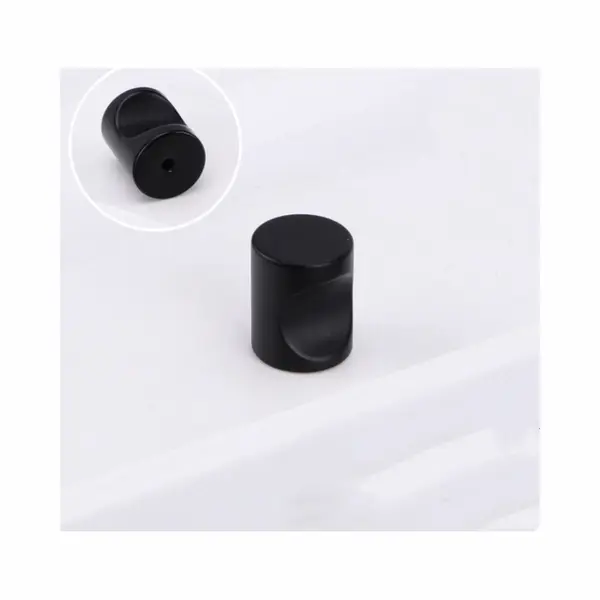 Fsw-Products - 1 Stuk - Meubelknop - Handgreep - Keukenknop - Meubelgreep - Zwart thumbnail