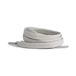 Gbg Goods Gbg Sneaker Veters 120CM - Grijs - Lichtgrijs - Light Smoke Grey - Smoke Grey - Schoenveters - Laces - Platte Veter - O.a. Geschikt Voor Asics, New