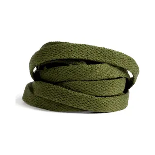 Gbg Goods Gbg Sneaker Veters 160CM - Olijfgroen - Olive Green - Schoenveters - Laces - Platte Veter - O.a. Geschikt Voor Asics, New Balance, Nike