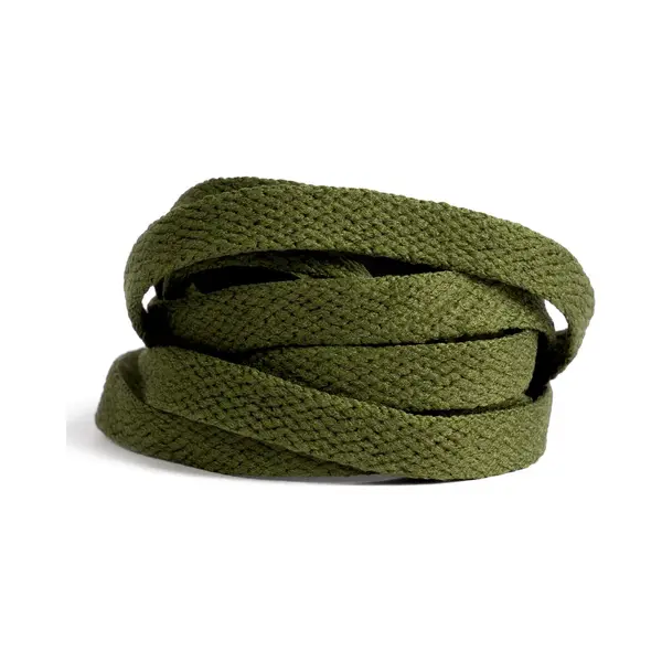 Gbg Goods Gbg Sneaker Veters 160CM - Olijfgroen - Olive Green - Schoenveters - Laces - Platte Veter - O.a. Geschikt Voor Asics, New Balance, Nike thumbnail