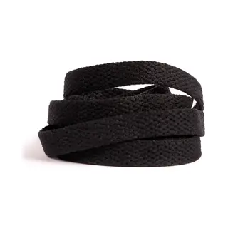 Gbg Goods Gbg Sneaker Veters 200CM - Zwart - Black - Schoenveters - Laces - Platte Veter - O.a. Geschikt Voor Asics, New Balance, Nike