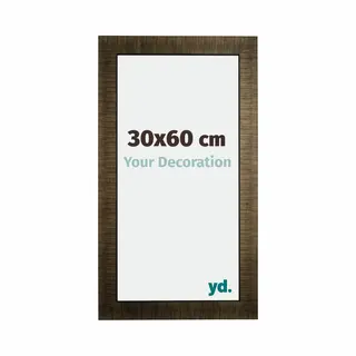 Your Decoration Fotokader 30x60 Cm - Champagne Geborsteld - Hout - Leeds