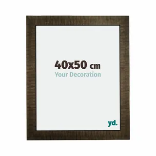 yd. Your Decoration - Fotolijst 40x50 Cm - Hout - Champagne Geborsteld - Leeds