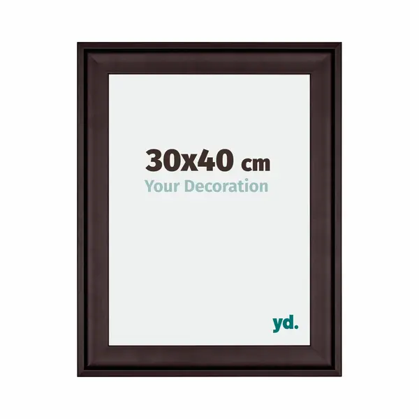 Your Decoration Fotokader 30x40 Cm - Bruin - Hout - Birmingham thumbnail