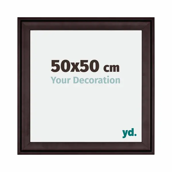 Your Decoration Fotokader 50x50 Cm - Bruin - Hout - Birmingham thumbnail