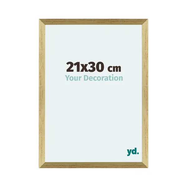 yd. Your Decoration - Fotolijst 21x30 Cm - Mdf - Goud Glans - Mura thumbnail